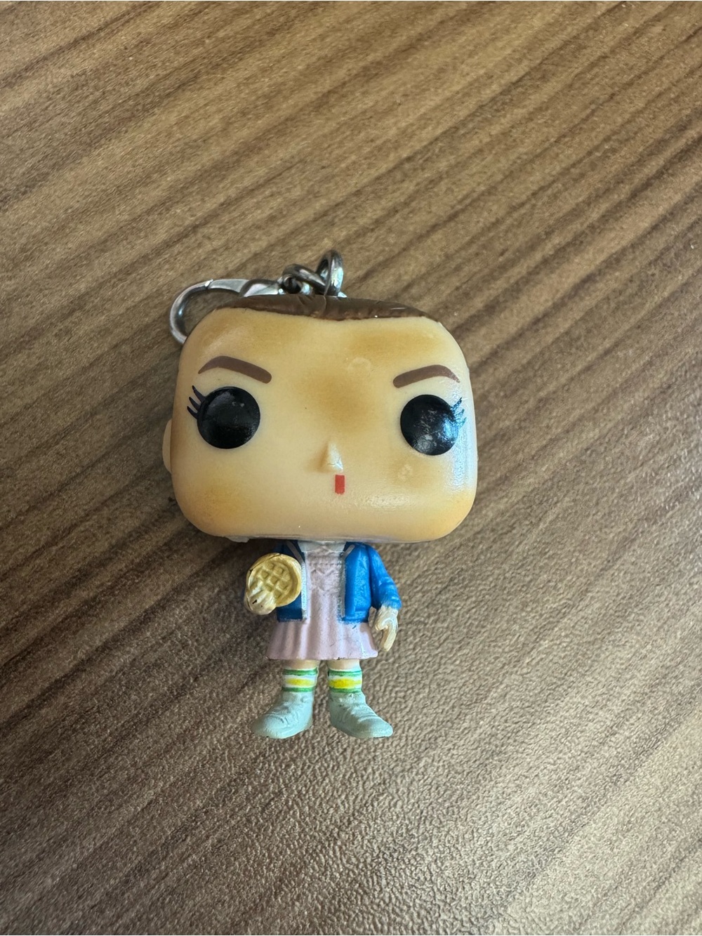 Funko Pop Stranger Things Eleven with Eggo Keychain